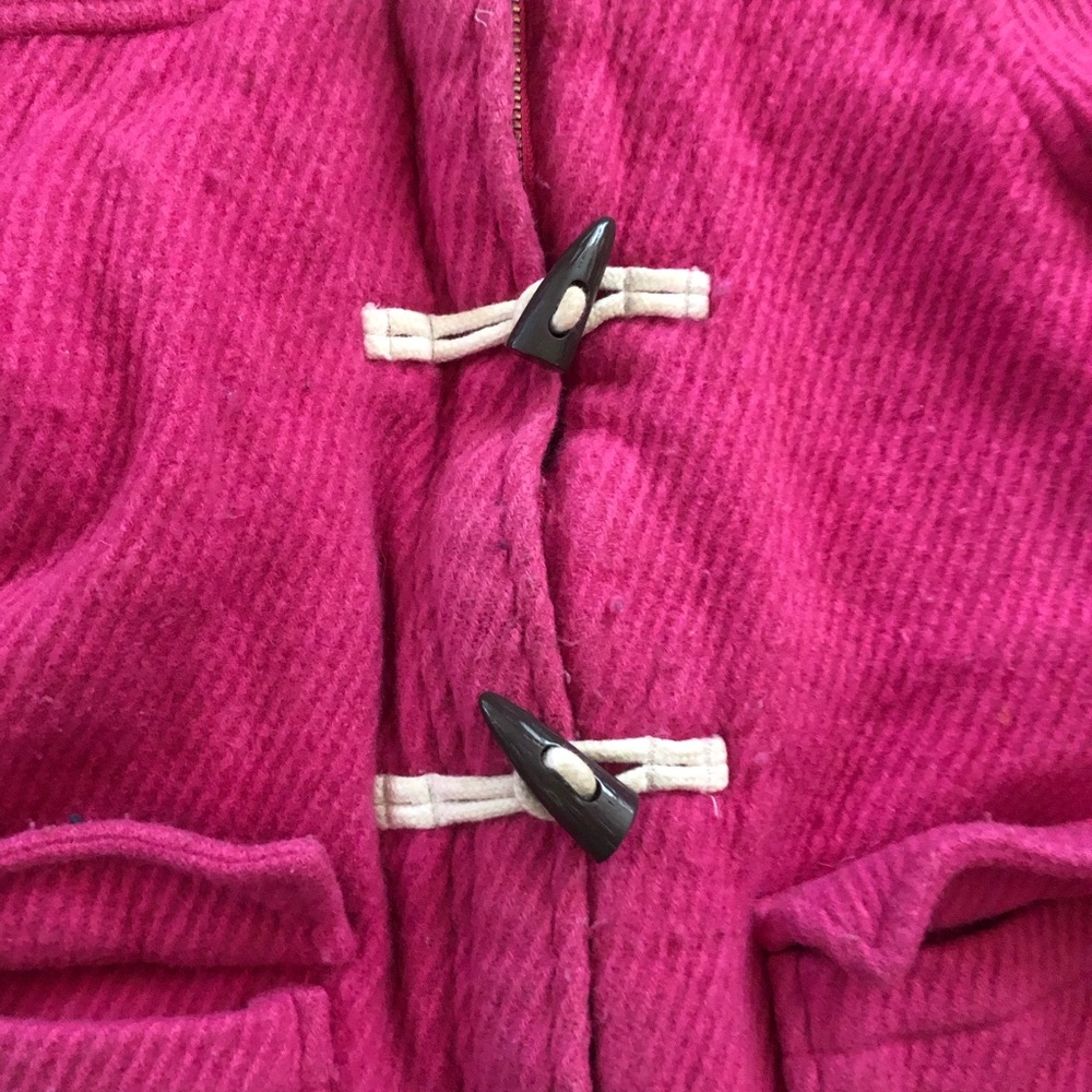 Mini Boden Pink Toggle Coat - Picture 6 of 9